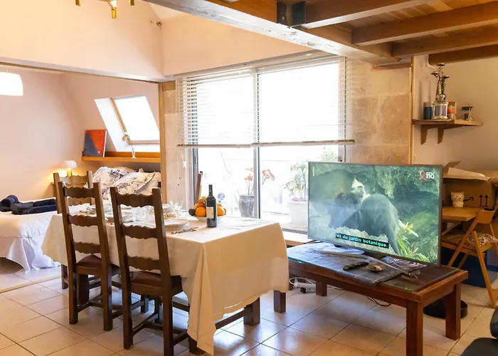 Architect Flat Butte Aux Cailles 13 3 Bedrooms Apartmán